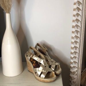 Gold Wedges!!! Super Comfortable!!!